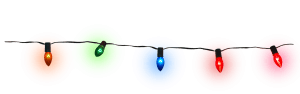 Изба Малая 5 Luces De Navidad Png 1